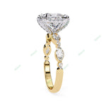 Load image into Gallery viewer, Hidden Accent Engagement Ring ENHI1089
