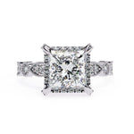 Load image into Gallery viewer, Hidden Accent Engagement Ring ENHI1090
