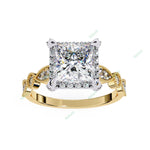 Load image into Gallery viewer, Hidden Accent Engagement Ring ENHI1090
