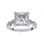 Load image into Gallery viewer, Hidden Accent Engagement Ring ENHI1090
