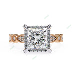 Load image into Gallery viewer, Hidden Accent Engagement Ring ENHI1090
