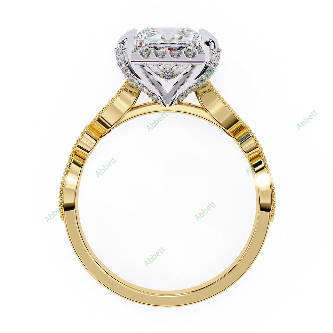 Hidden Accent Engagement Ring ENHI1090