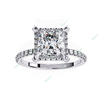 Load image into Gallery viewer, Hidden Accent Engagement Ring ENHI1092
