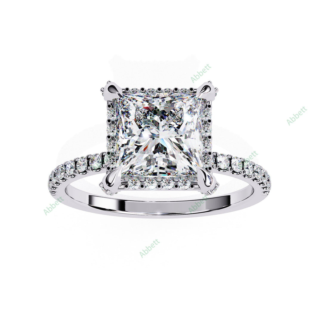 Hidden Accent Engagement Ring ENHI1092