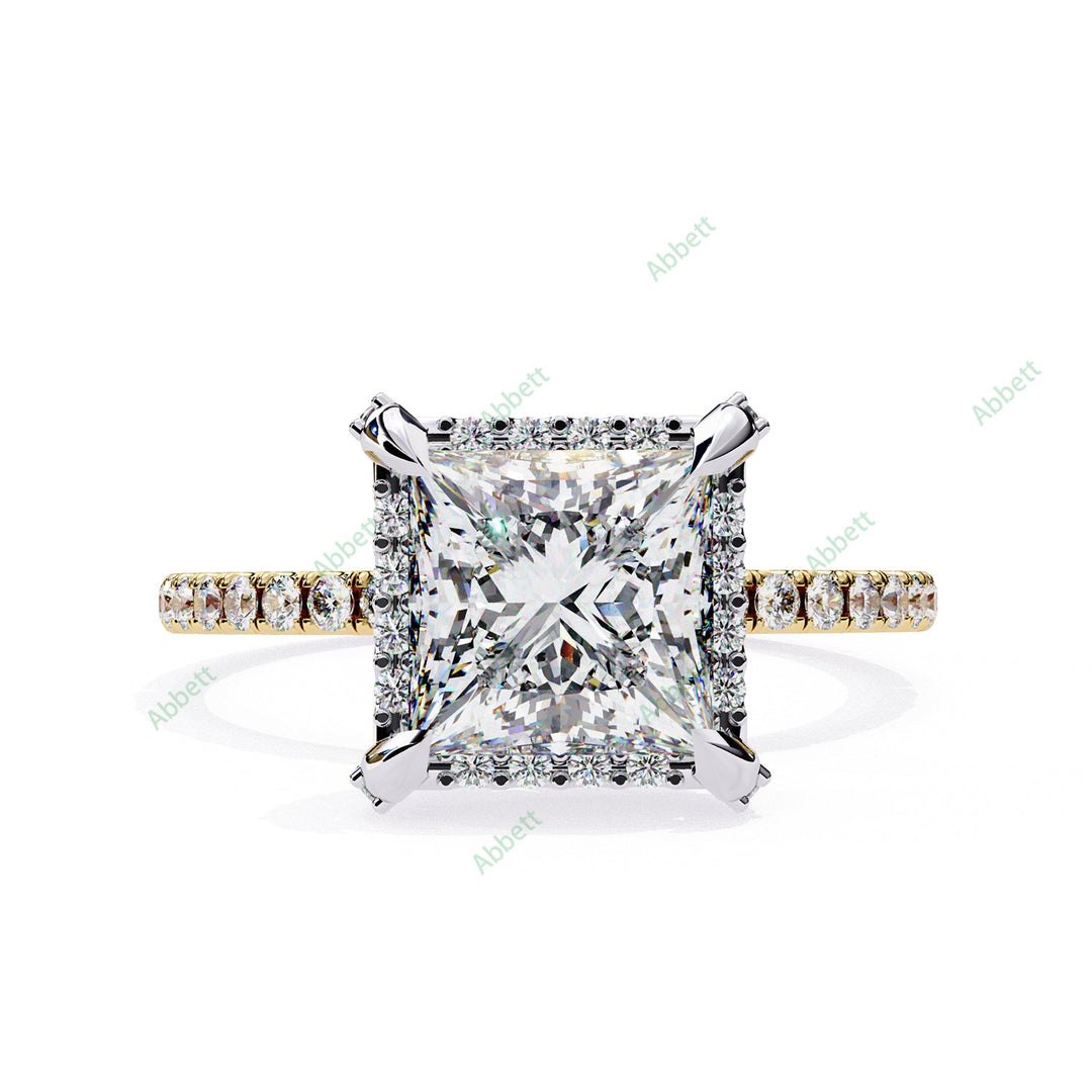 Hidden Accent Engagement Ring ENHI1092
