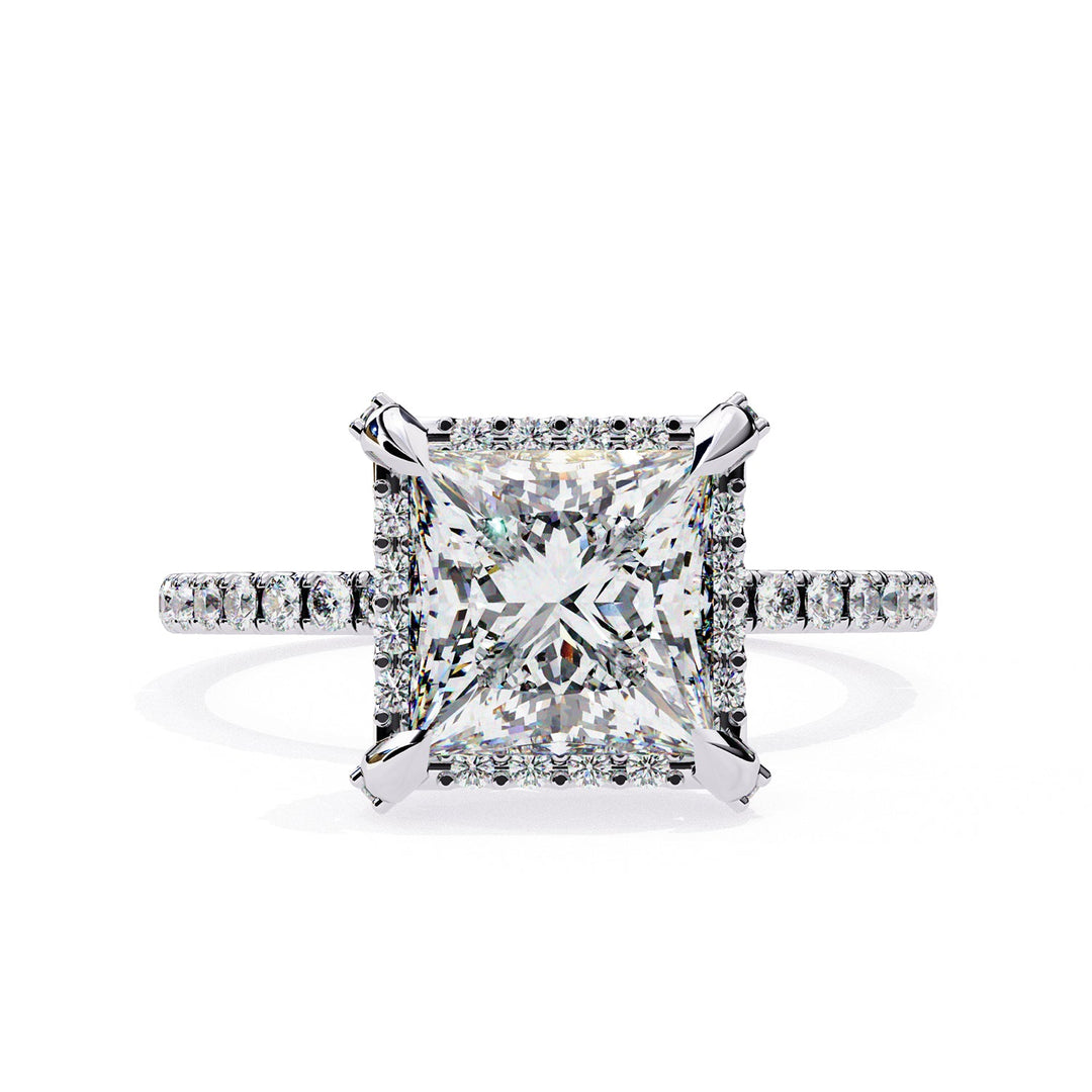 Hidden Accent Engagement Ring ENHI1092