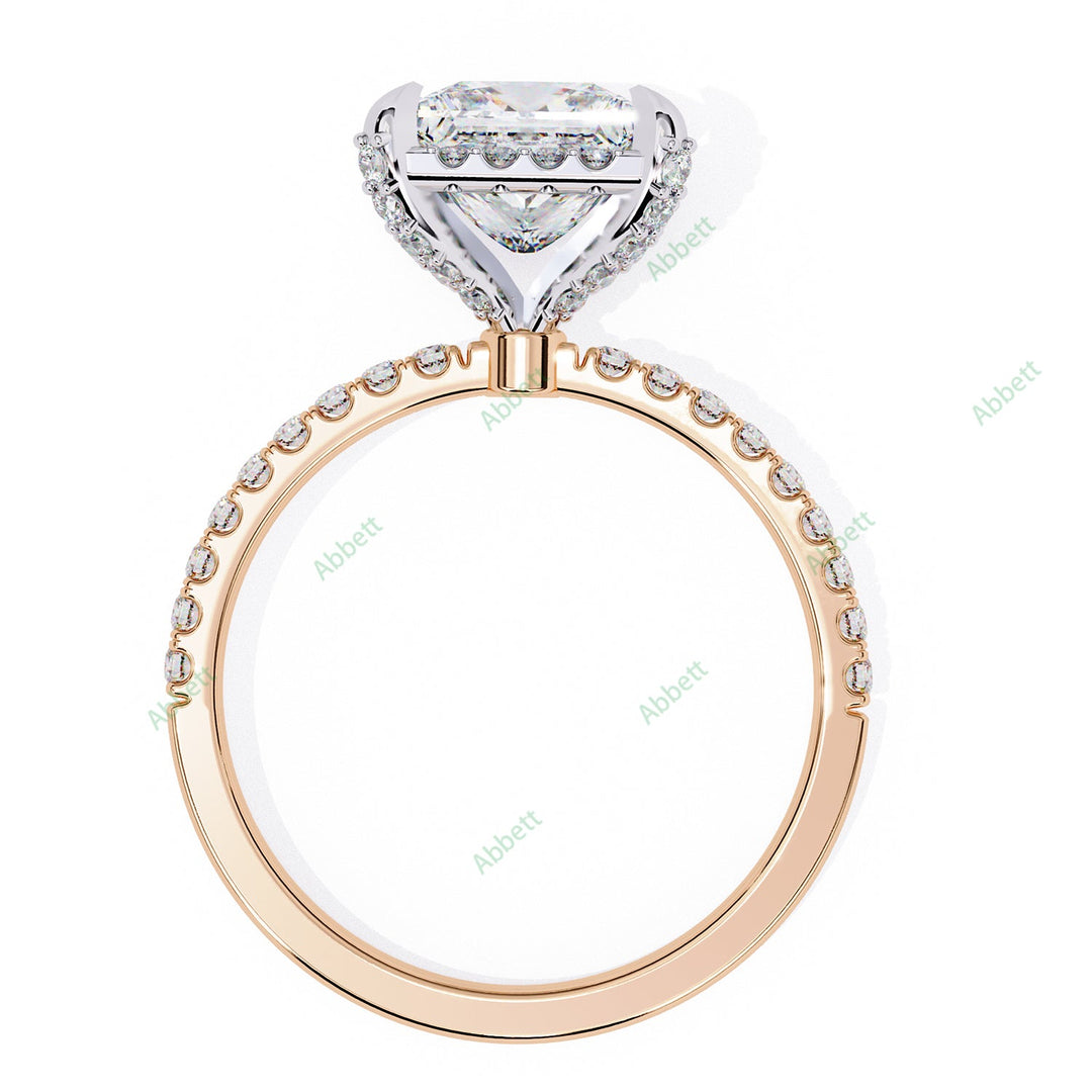 Hidden Accent Engagement Ring ENHI1092