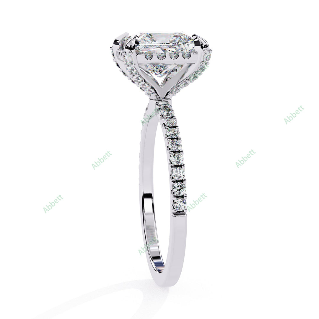 Hidden Accent Engagement Ring ENHI1092