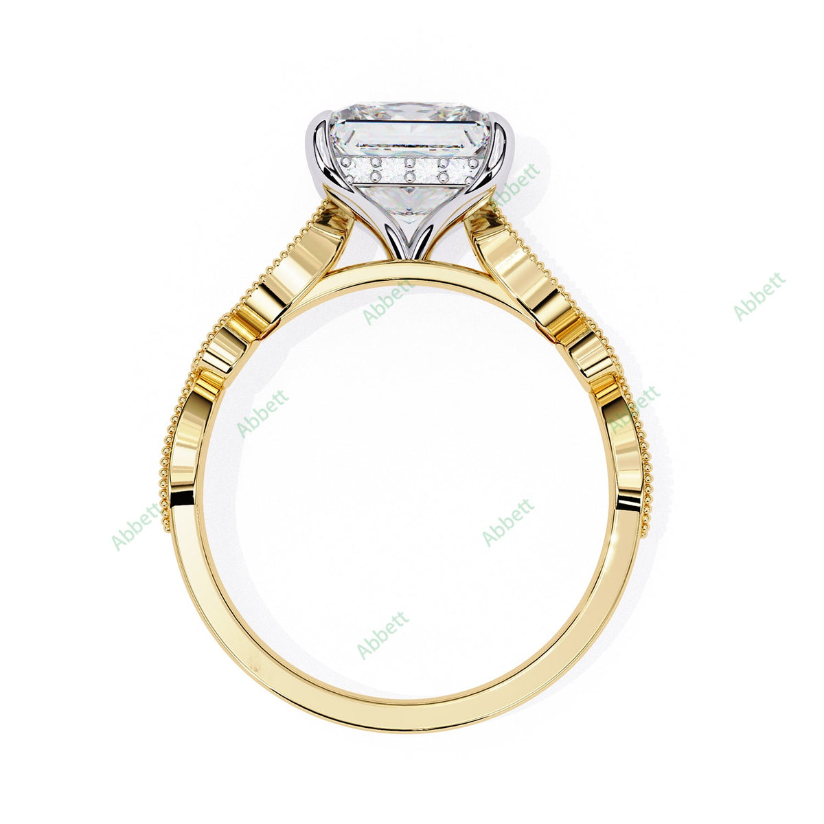 Hidden Halo Engagement Ring ENHI1093