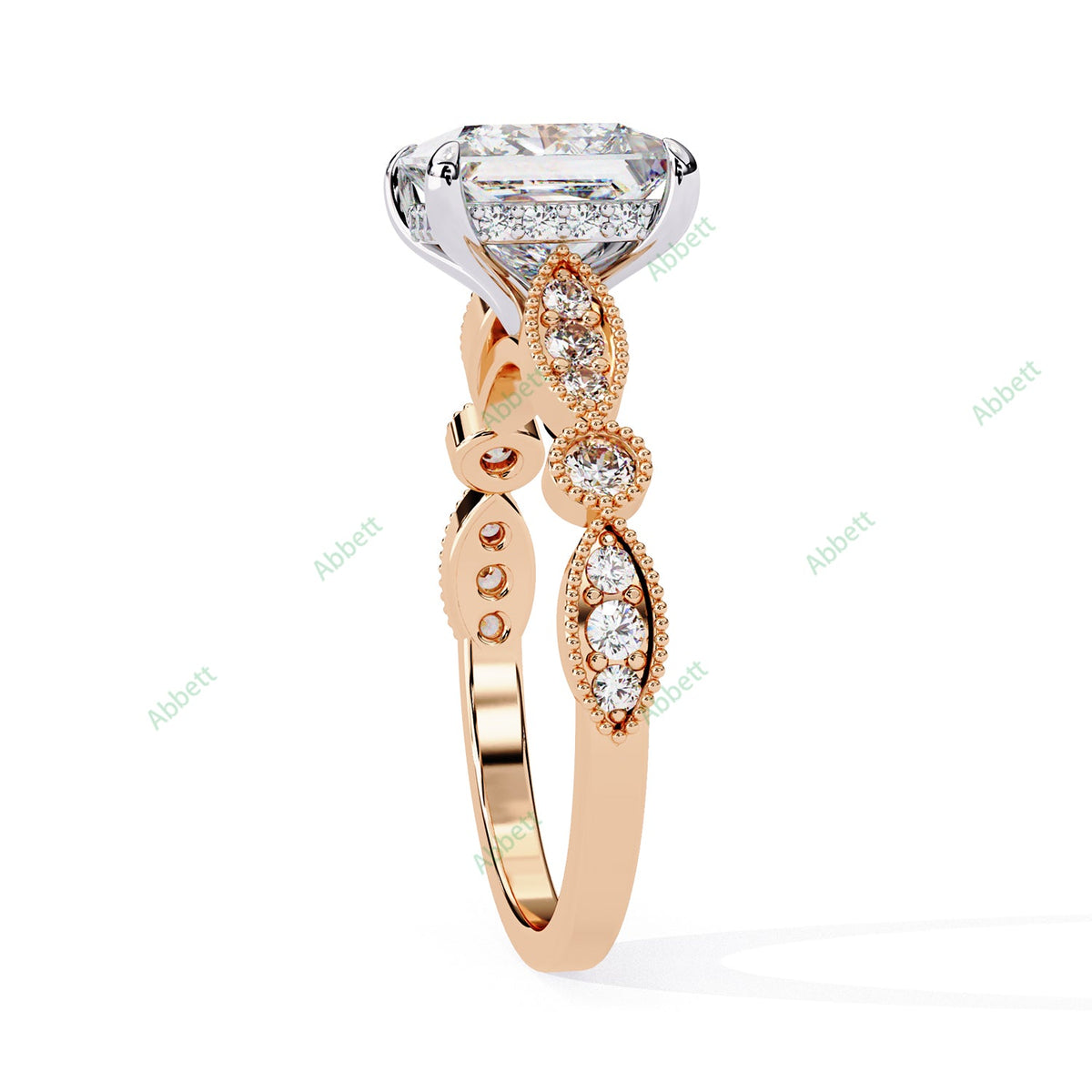 Hidden Halo Engagement Ring ENHI1093