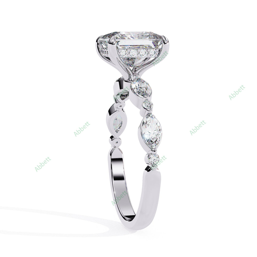 Hidden Halo Engagement Ring ENHI1094