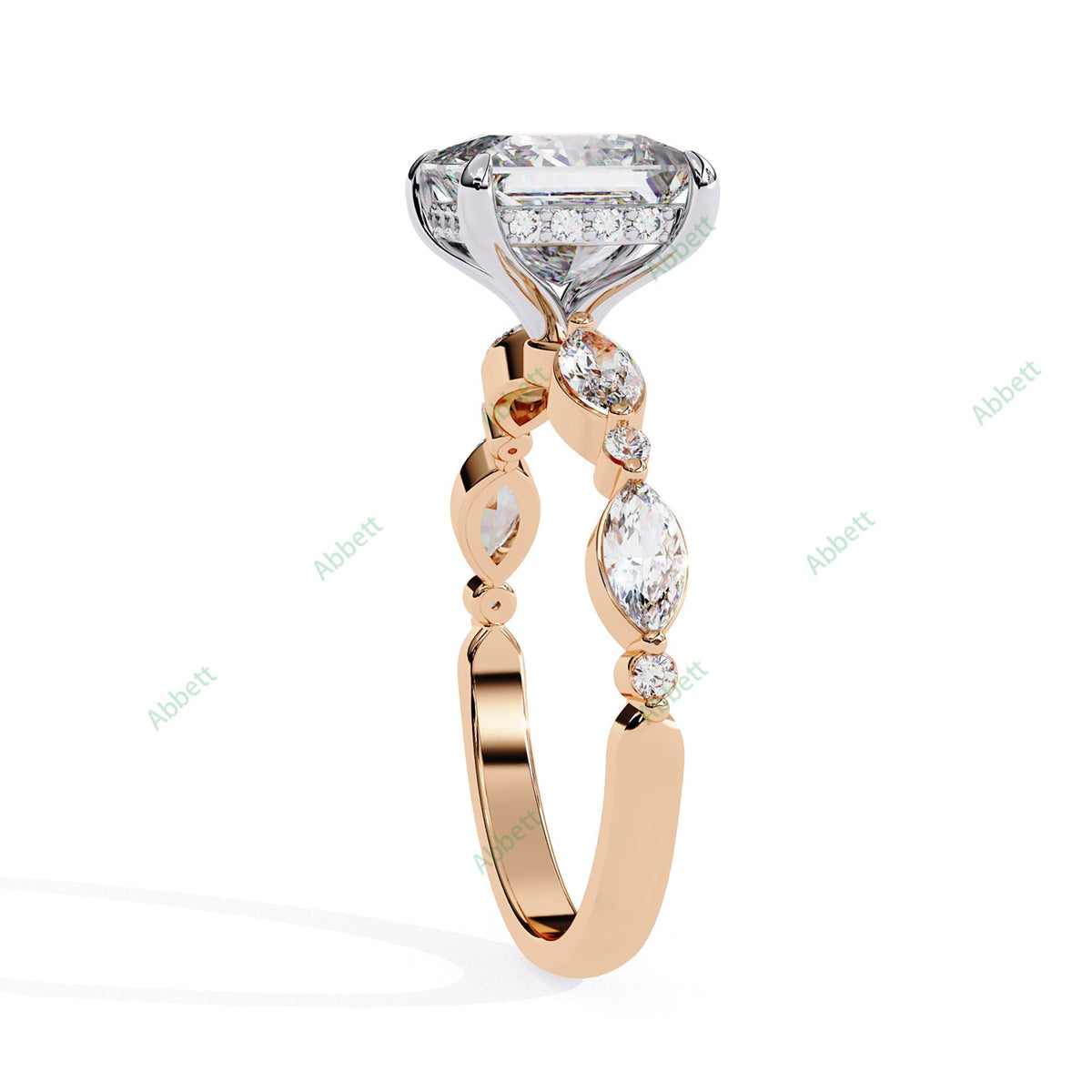 Hidden Halo Engagement Ring ENHI1094