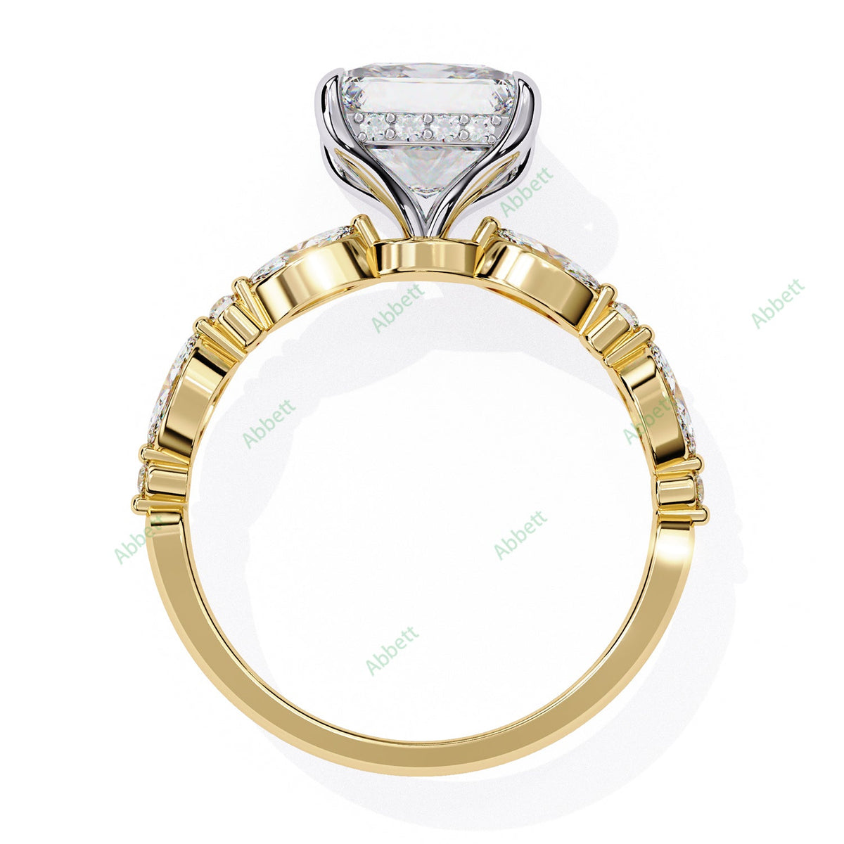 Hidden Halo Engagement Ring ENHI1094