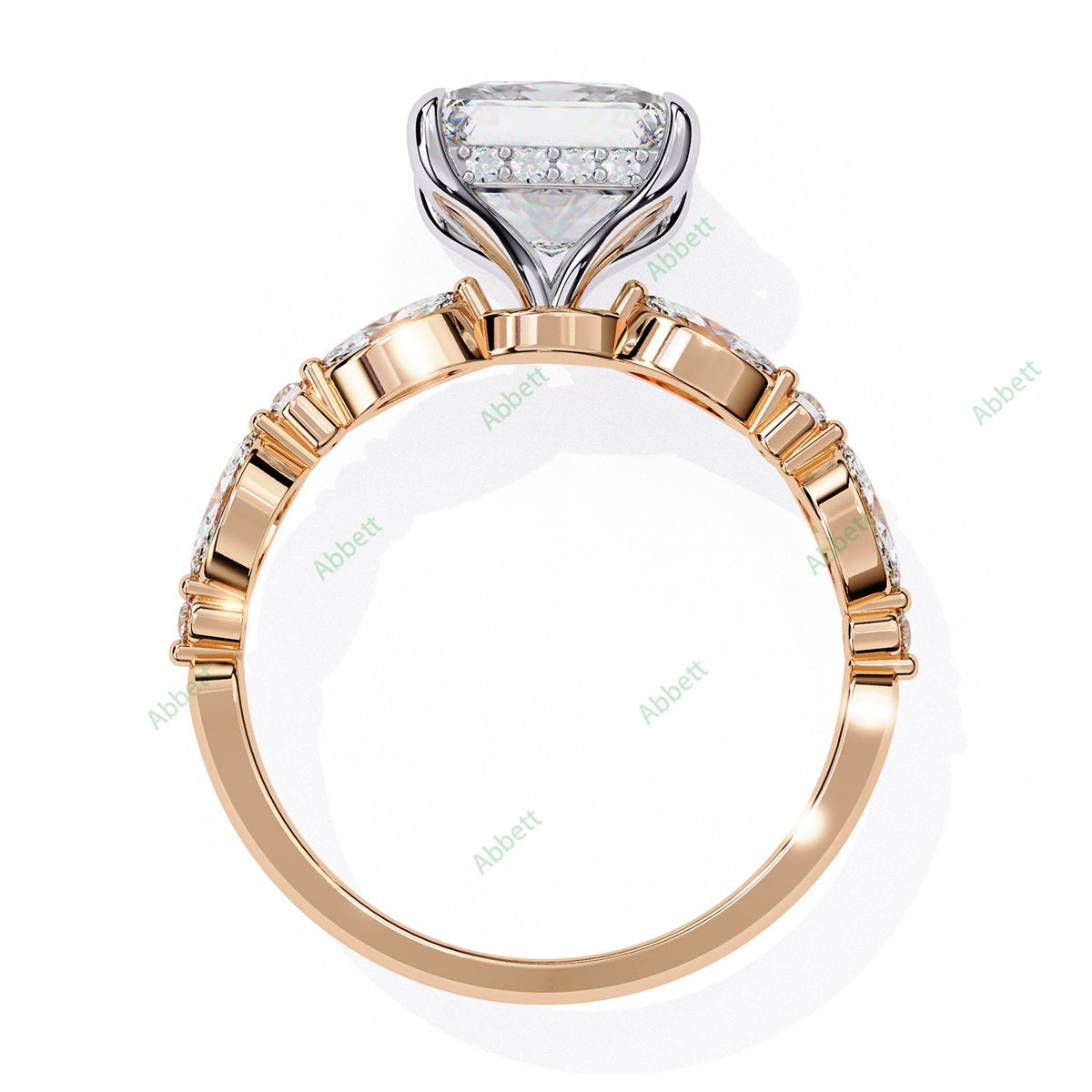 Hidden Halo Engagement Ring ENHI1094