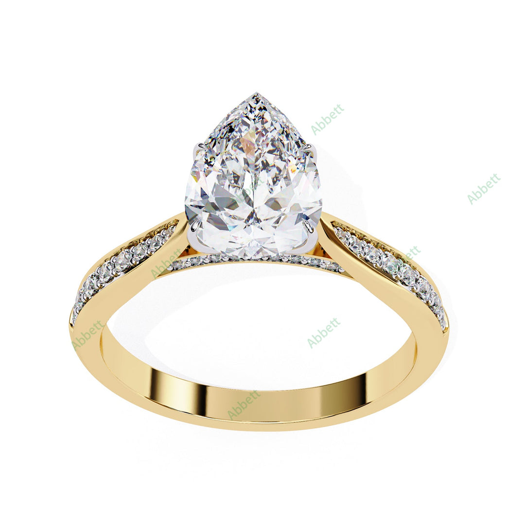 Hidden Halo Engagement Ring ENHI1095