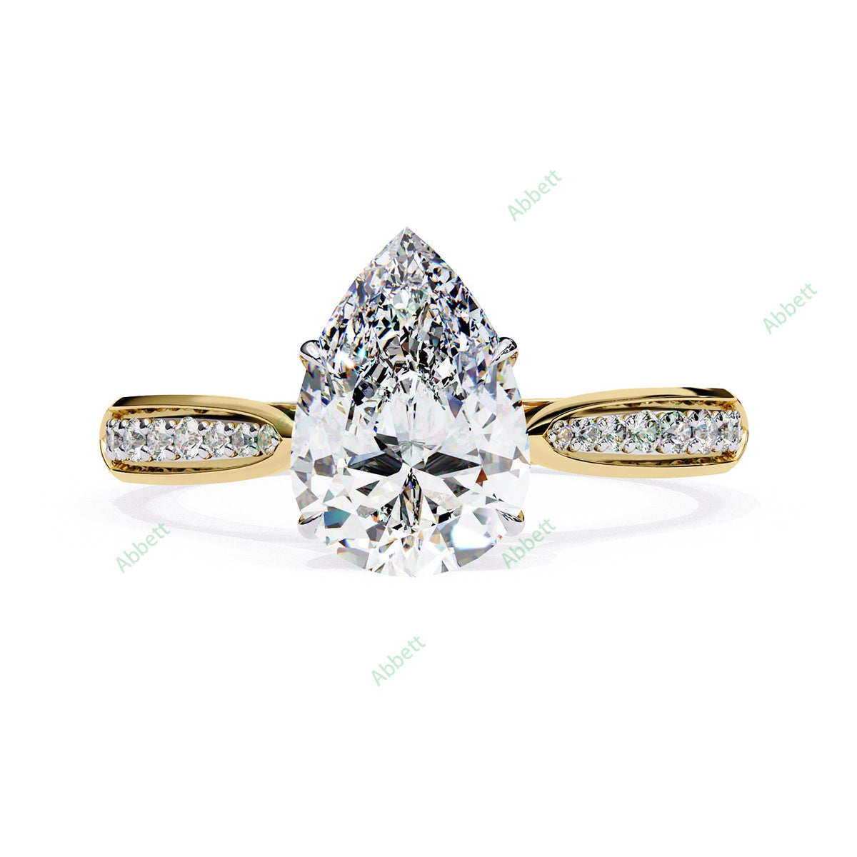 Hidden Halo Engagement Ring ENHI1095