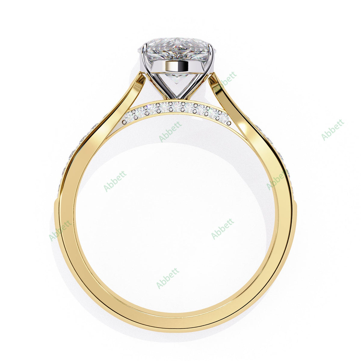 Hidden Halo Engagement Ring ENHI1095