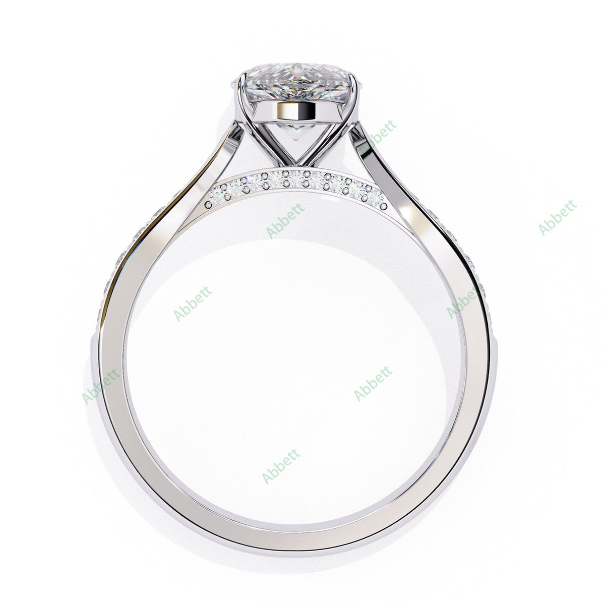 Hidden Halo Engagement Ring ENHI1095