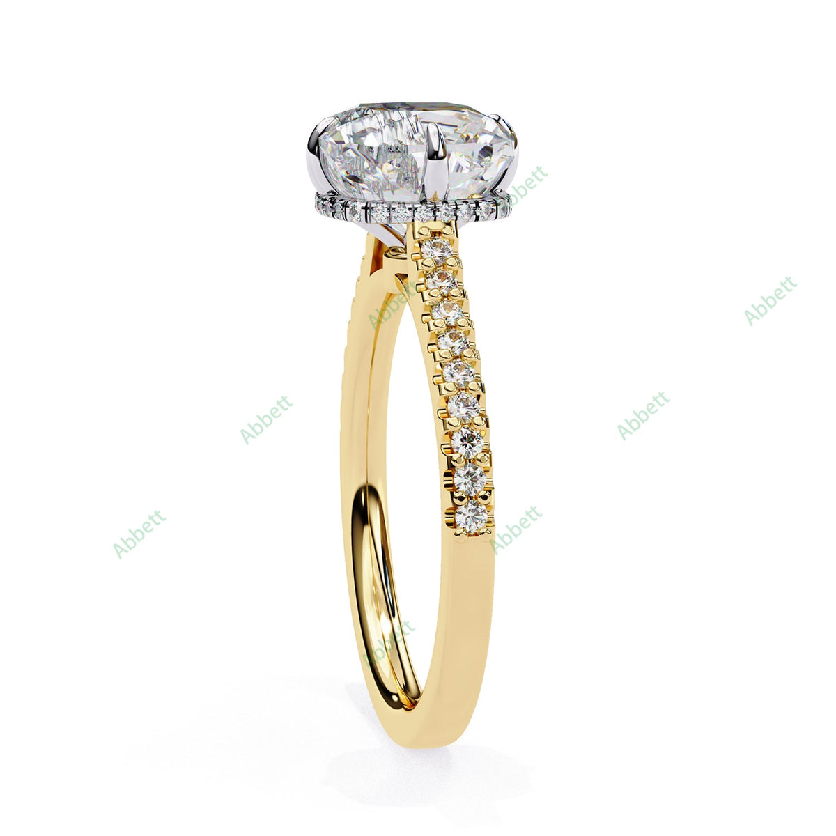 Hidden Halo Engagement Ring ENHI1102