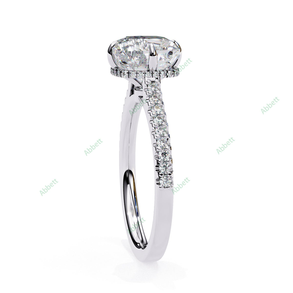 Hidden Halo Engagement Ring ENHI1102