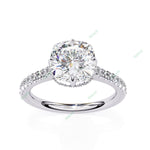 Load image into Gallery viewer, Hidden Halo Engagement Ring ENHI1102
