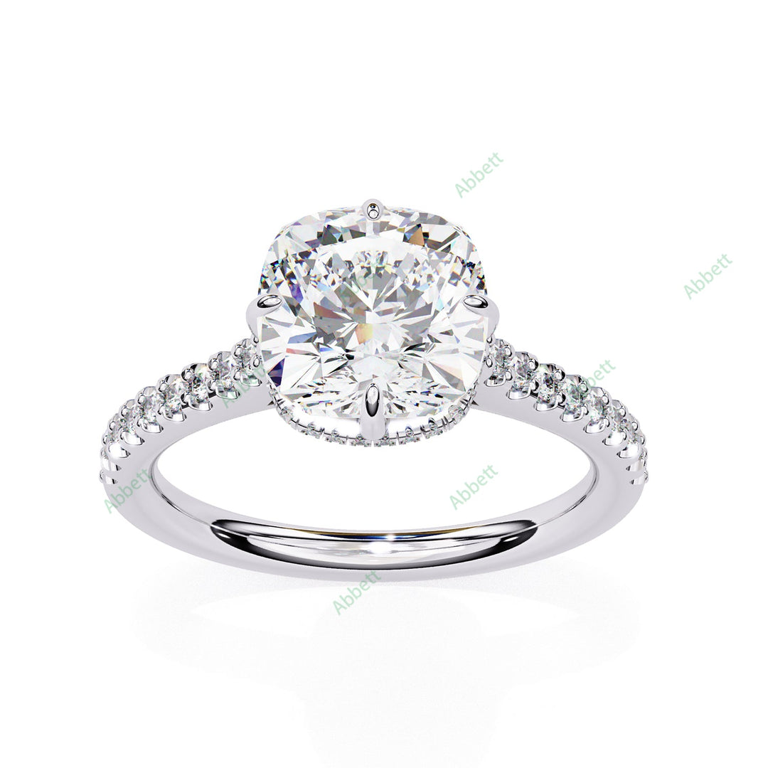 Hidden Halo Engagement Ring ENHI1102