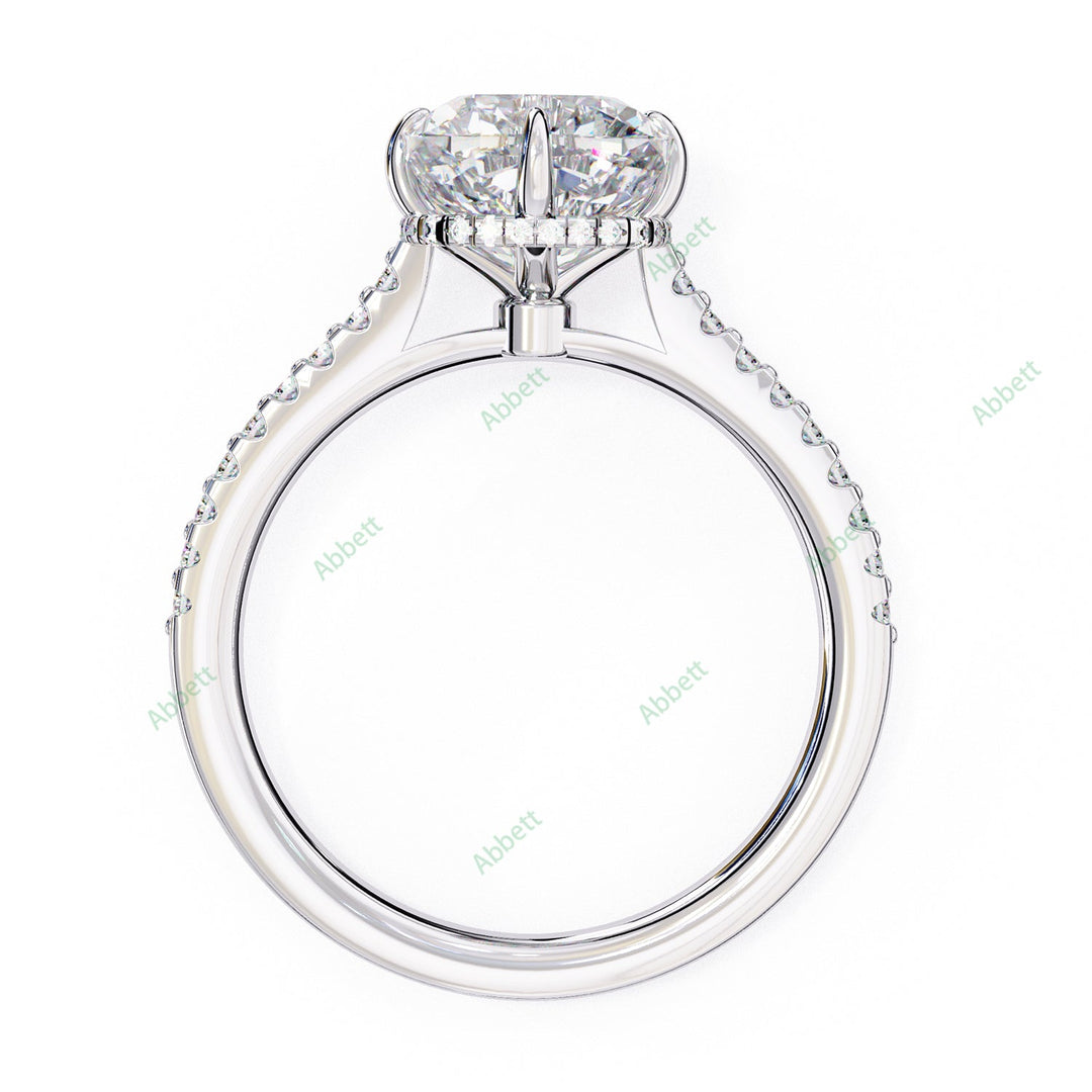 Hidden Halo Engagement Ring ENHI1102
