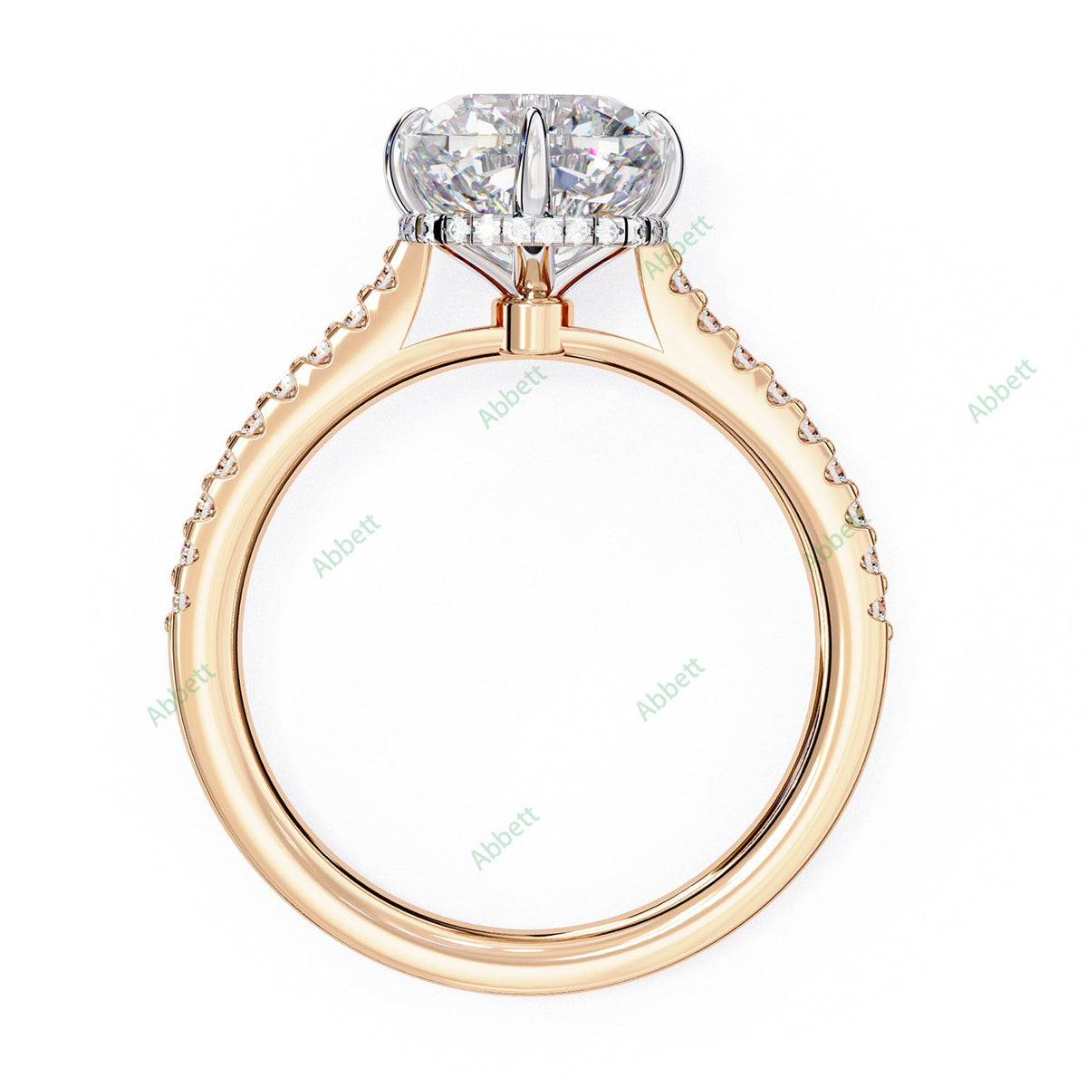 Hidden Halo Engagement Ring ENHI1102