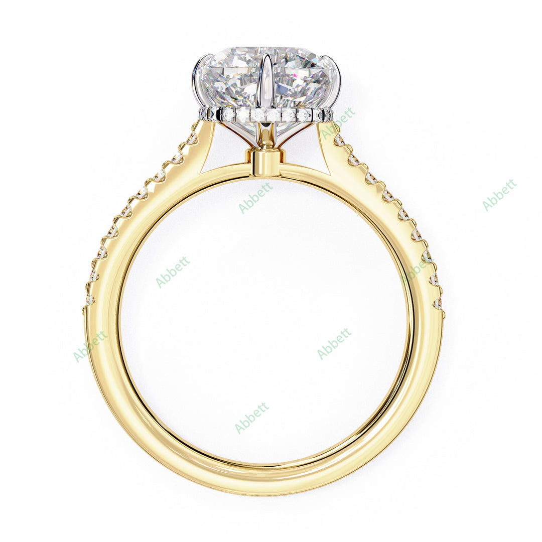 Hidden Halo Engagement Ring ENHI1102