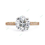 Load image into Gallery viewer, Hidden Halo Engagement Ring ENHI1102
