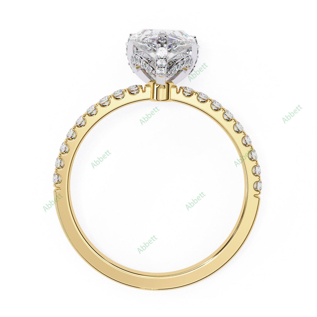 Hidden Halo Engagement Ring ENHI1119