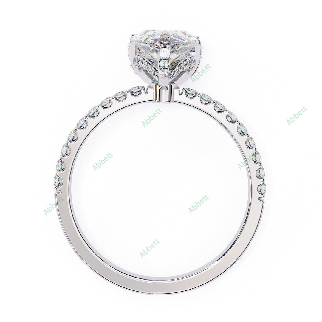 Hidden Halo Engagement Ring ENHI1119