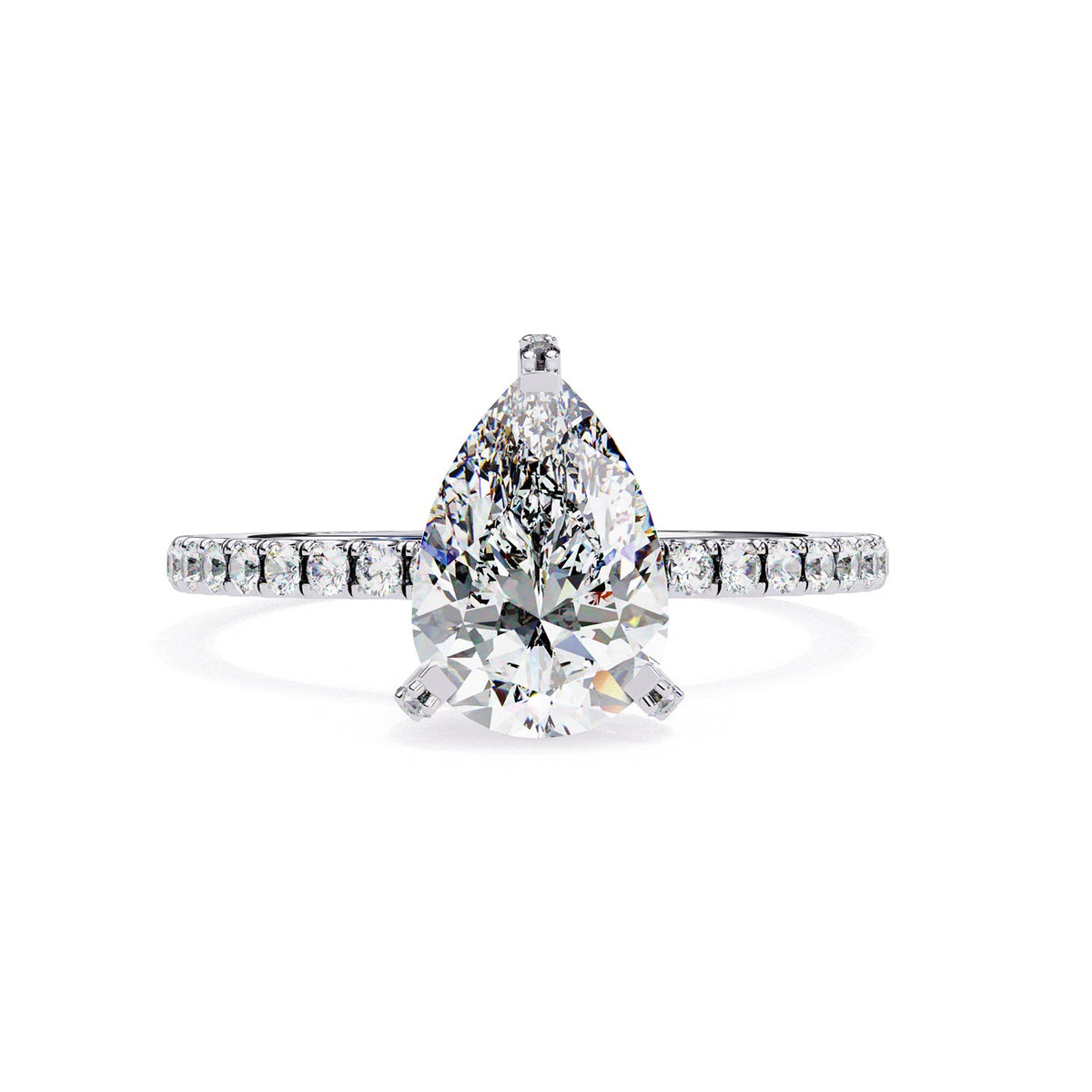 Hidden Halo Engagement Ring ENHI1119
