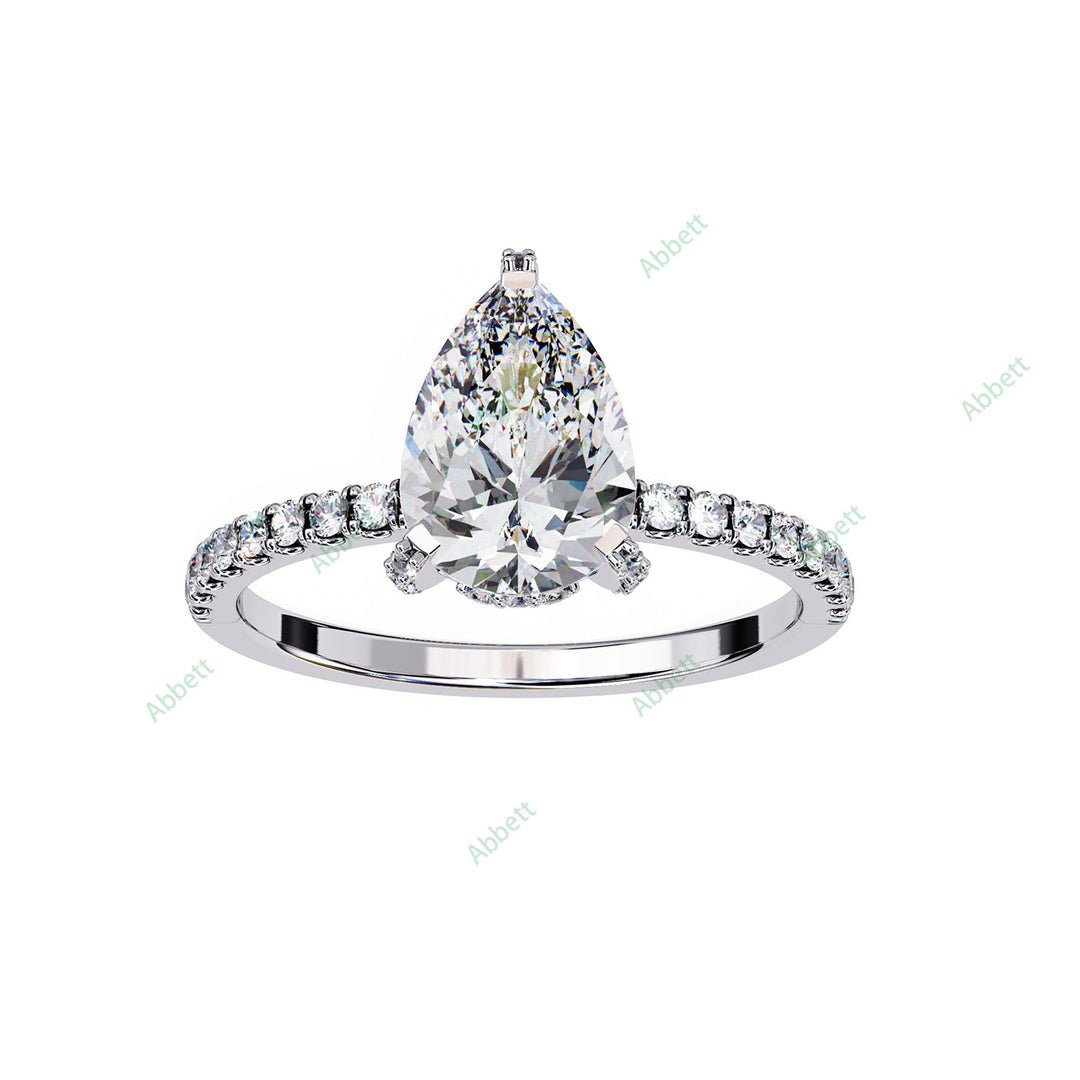Hidden Halo Engagement Ring ENHI1119