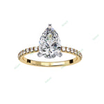 Load image into Gallery viewer, Hidden Halo Engagement Ring ENHI1119