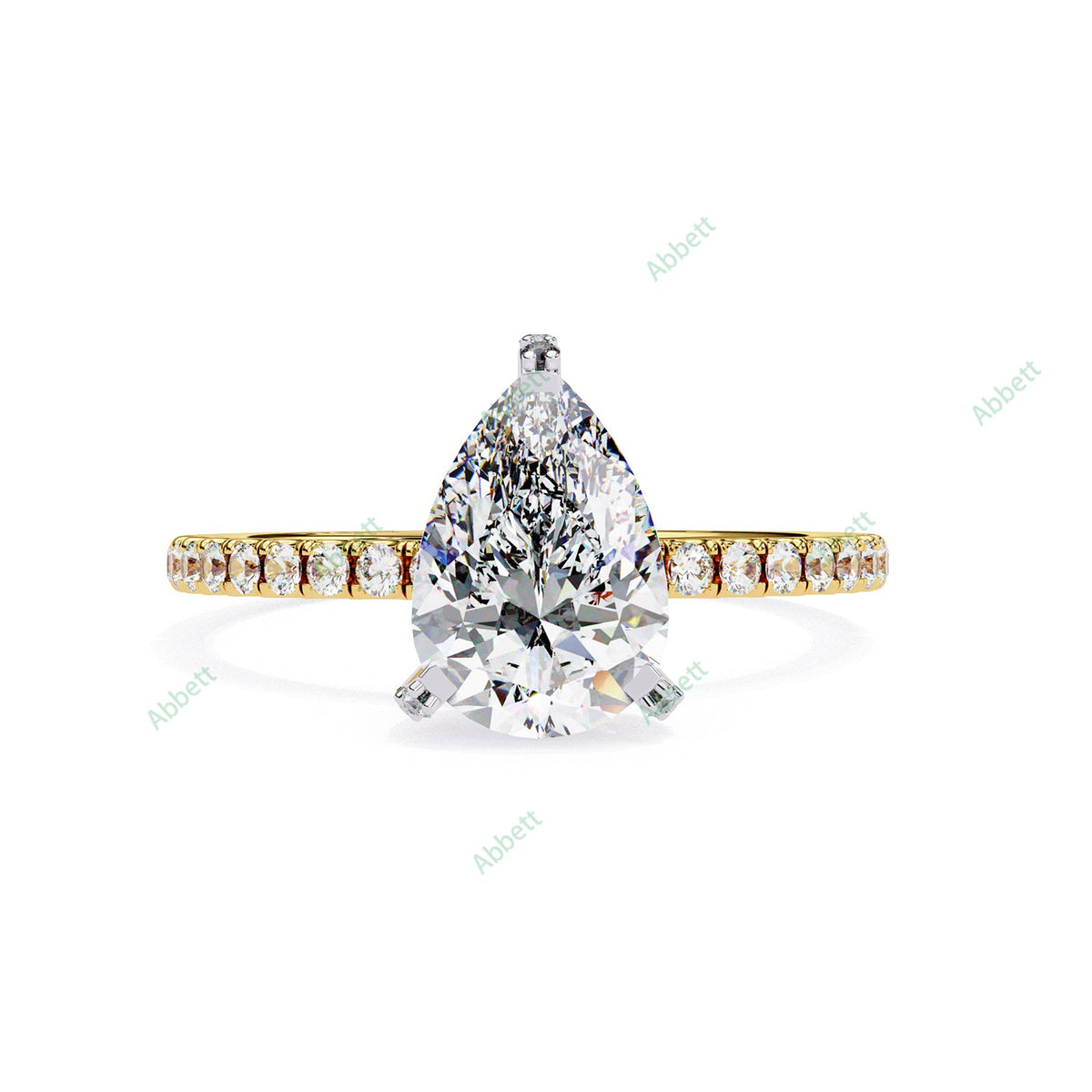 Hidden Halo Engagement Ring ENHI1119