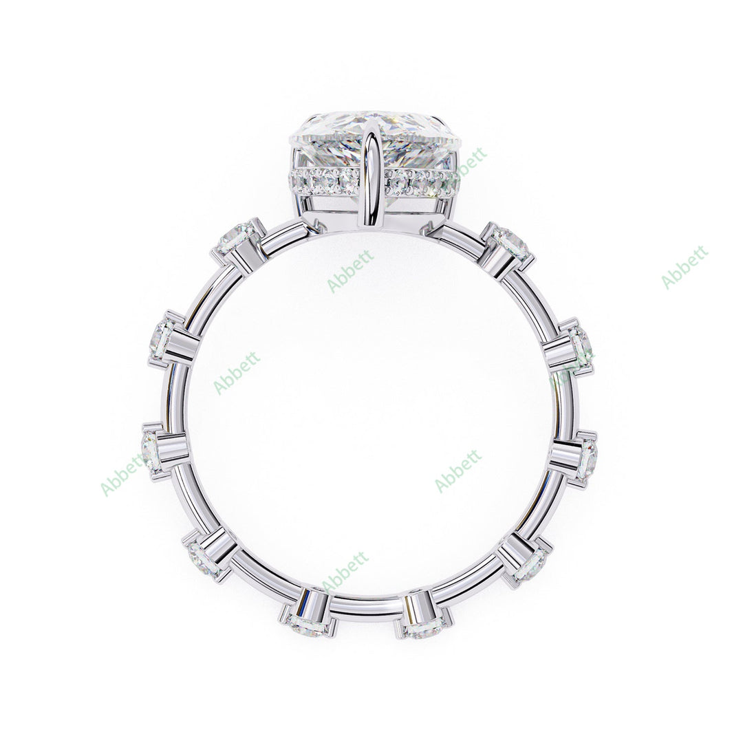 Hidden Halo Engagement Ring ENHI1125