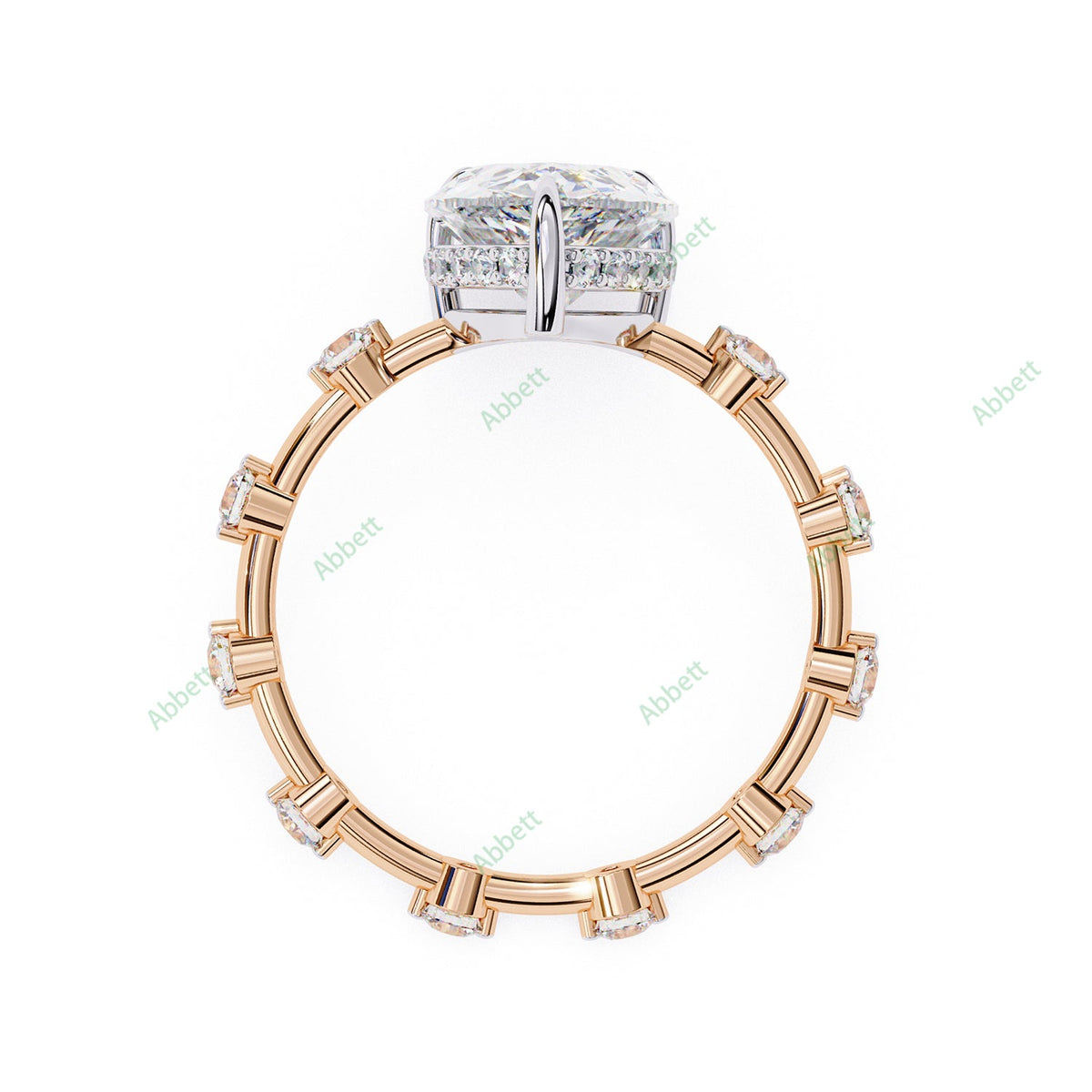 Hidden Halo Engagement Ring ENHI1125