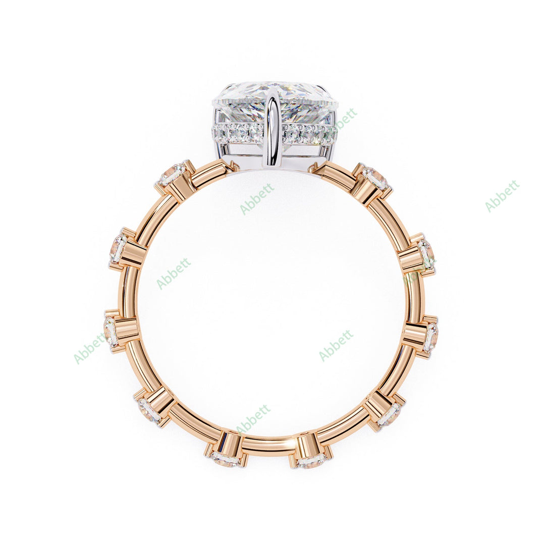 Hidden Halo Engagement Ring ENHI1125