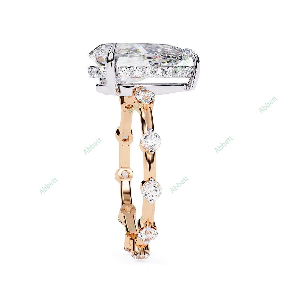 Hidden Halo Engagement Ring ENHI1125