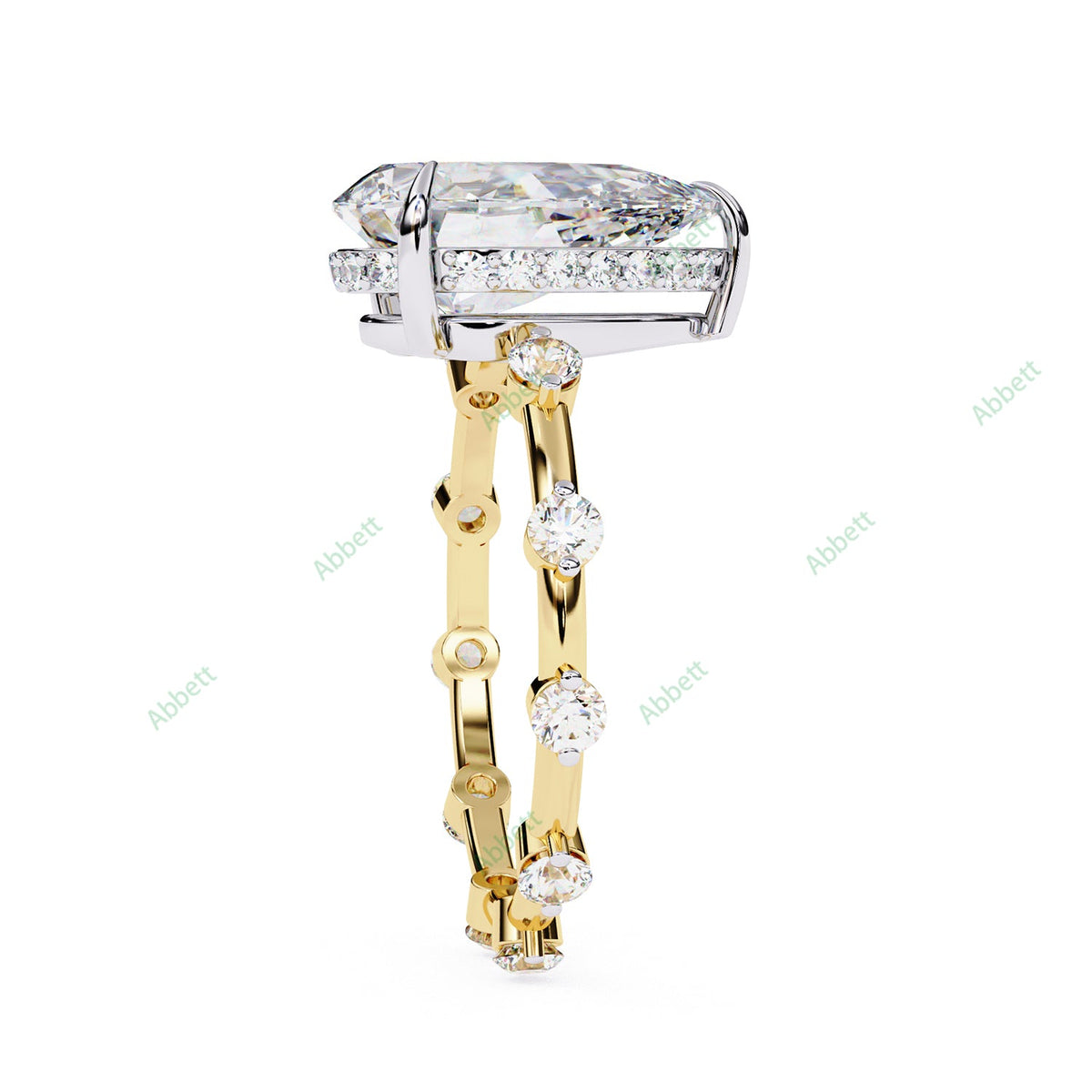 Hidden Halo Engagement Ring ENHI1125