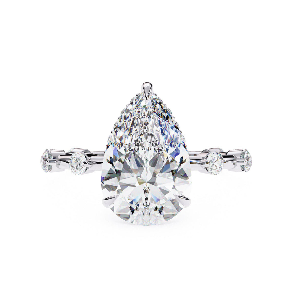 Hidden Halo Engagement Ring ENHI1125