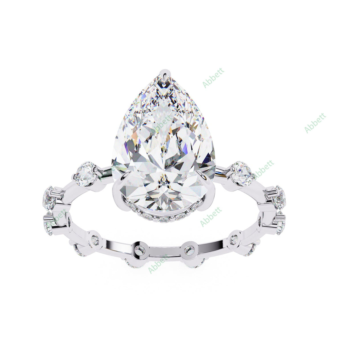 Hidden Halo Engagement Ring ENHI1125
