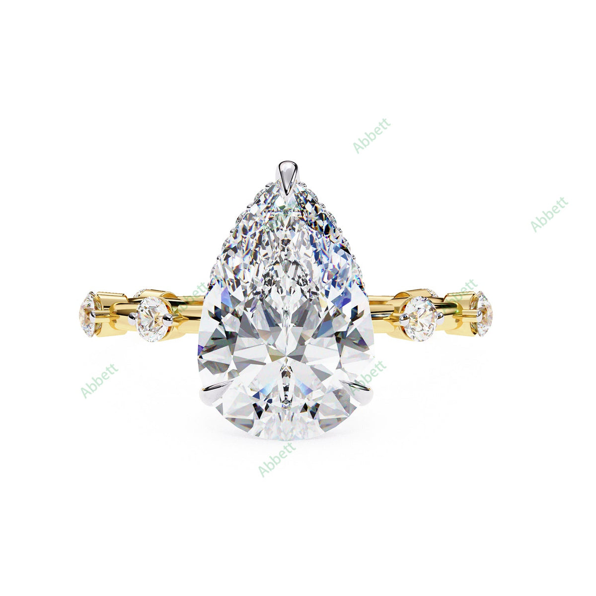 Hidden Halo Engagement Ring ENHI1125