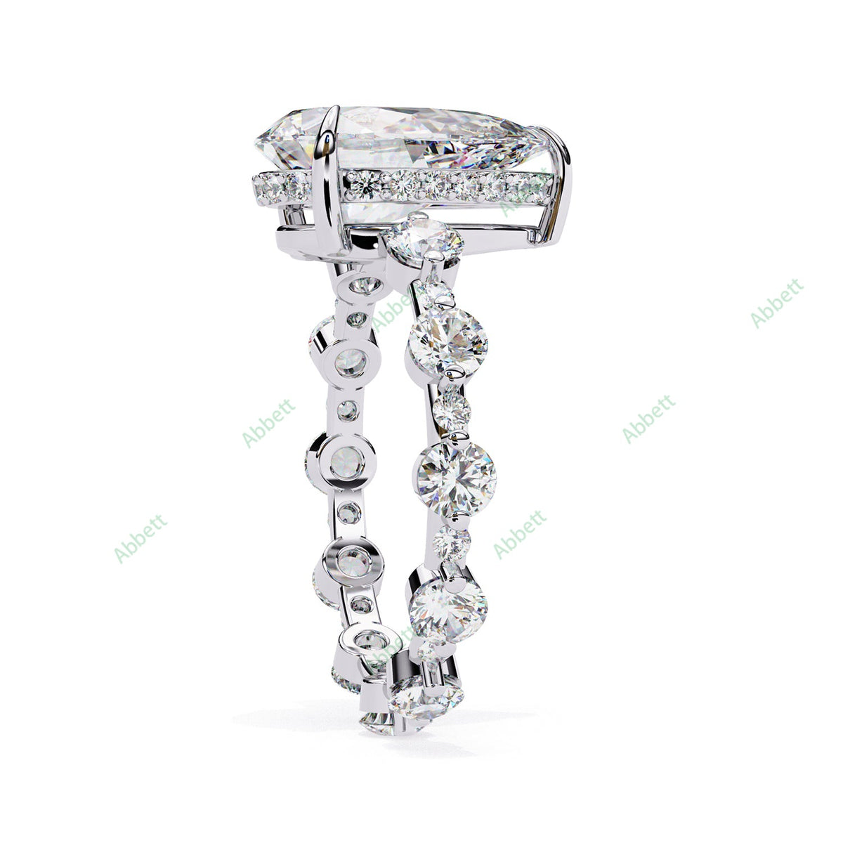 Hidden Halo Engagement Ring ENHI1126