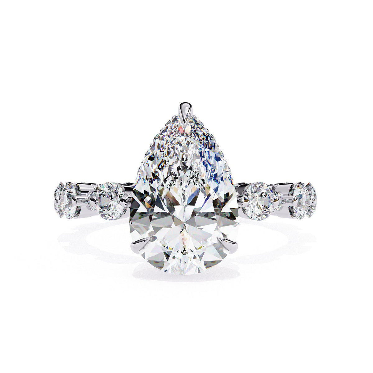 Hidden Halo Engagement Ring ENHI1126