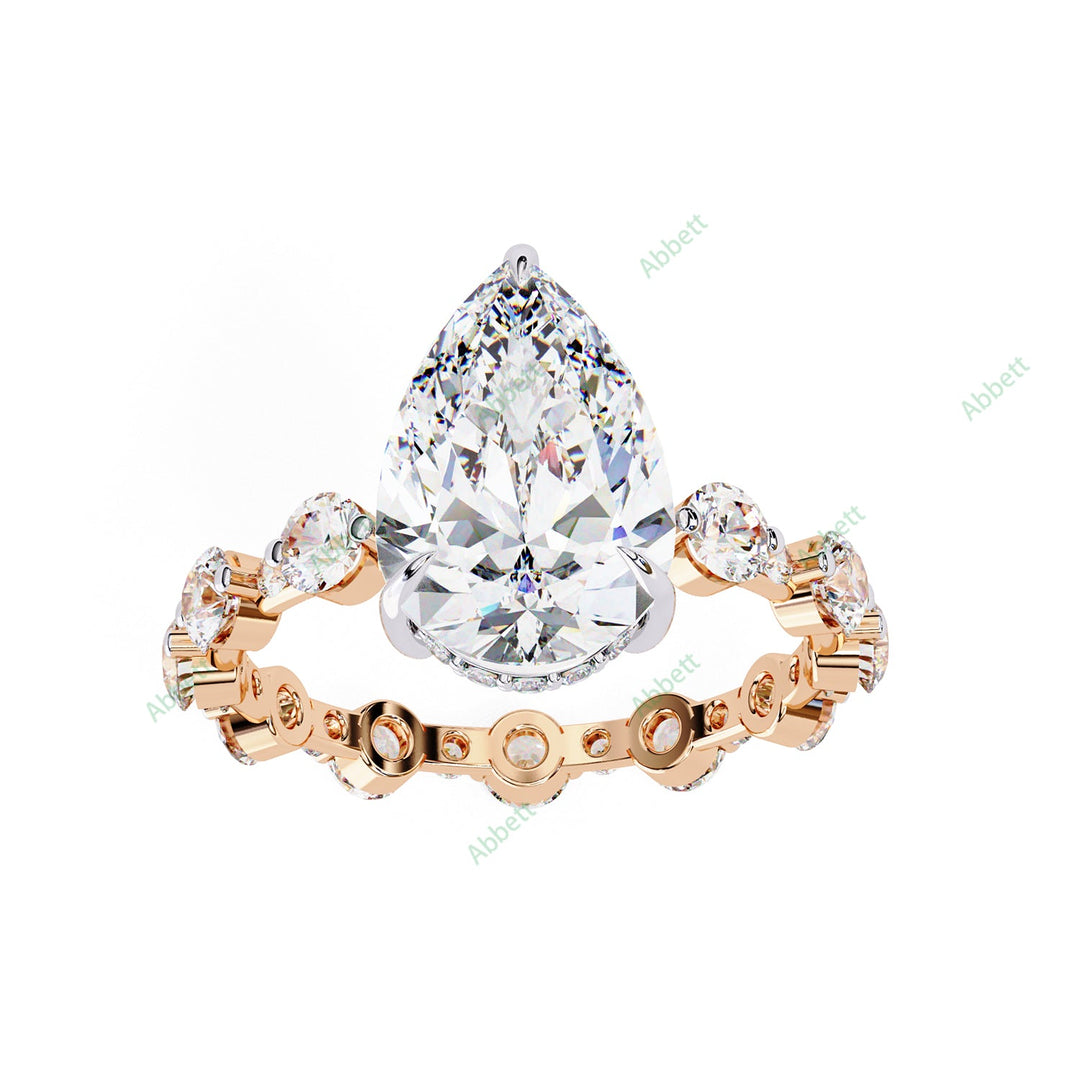 Hidden Halo Engagement Ring ENHI1126