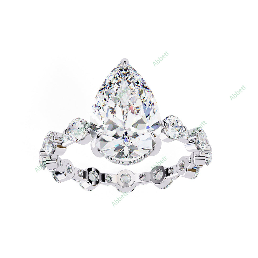 Hidden Halo Engagement Ring ENHI1126