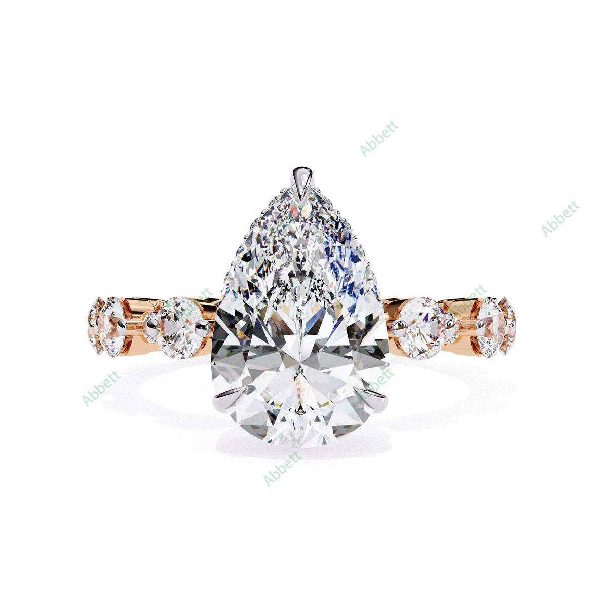 Hidden Halo Engagement Ring ENHI1126