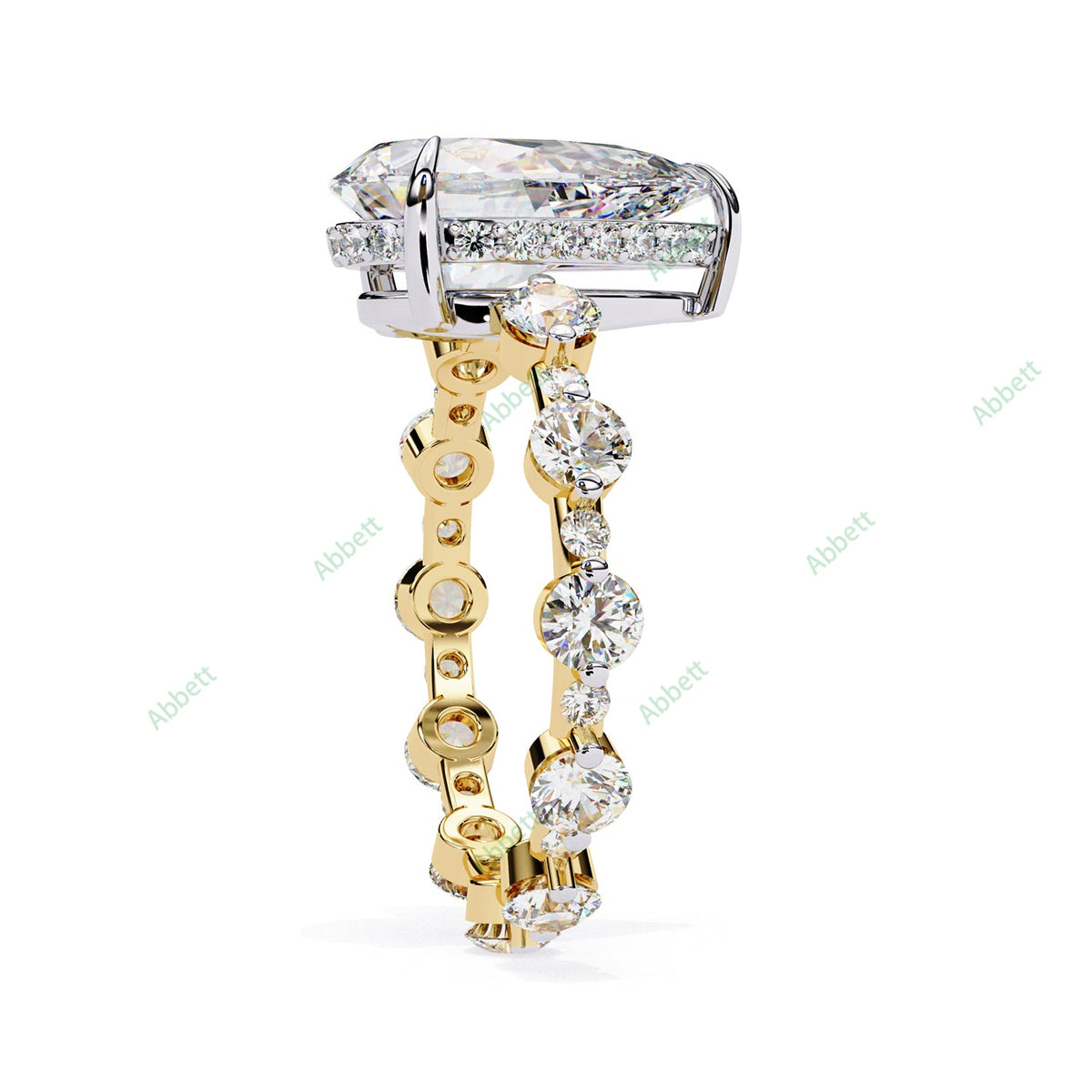 Hidden Halo Engagement Ring ENHI1126